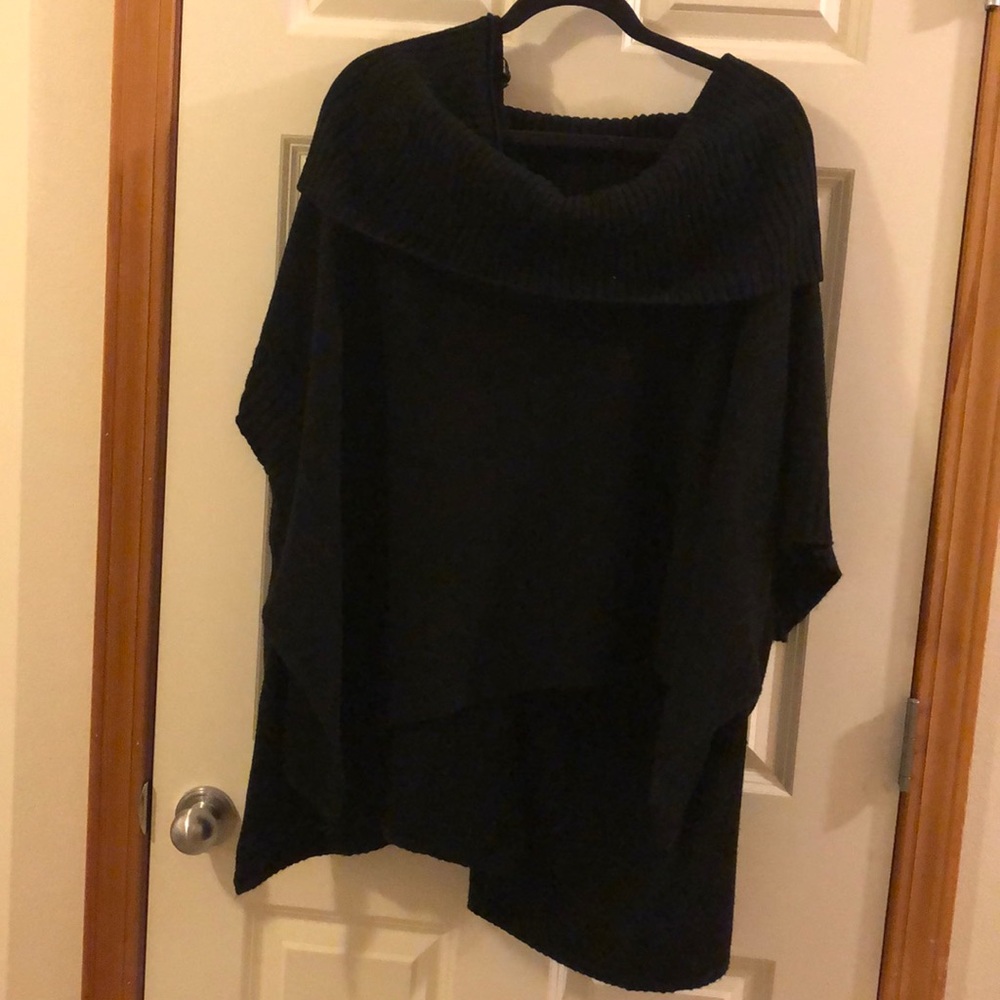 Black poncho